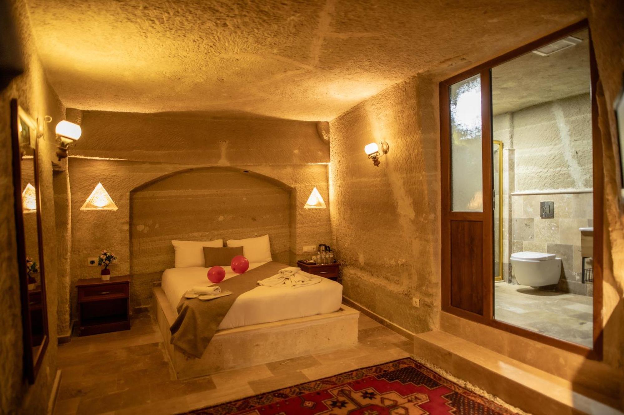 Gueven Cave Hotel ギョレメ エクステリア 写真